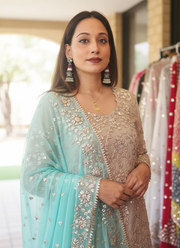Chiffon Gota Patti Salwar Kameez 6