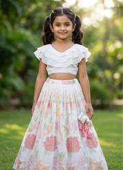 Kids Georgette Lehenga Set 2