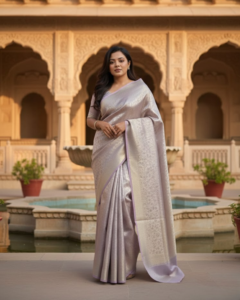 Banarasi Tissue Saree – Elegant Handwoven Tradition