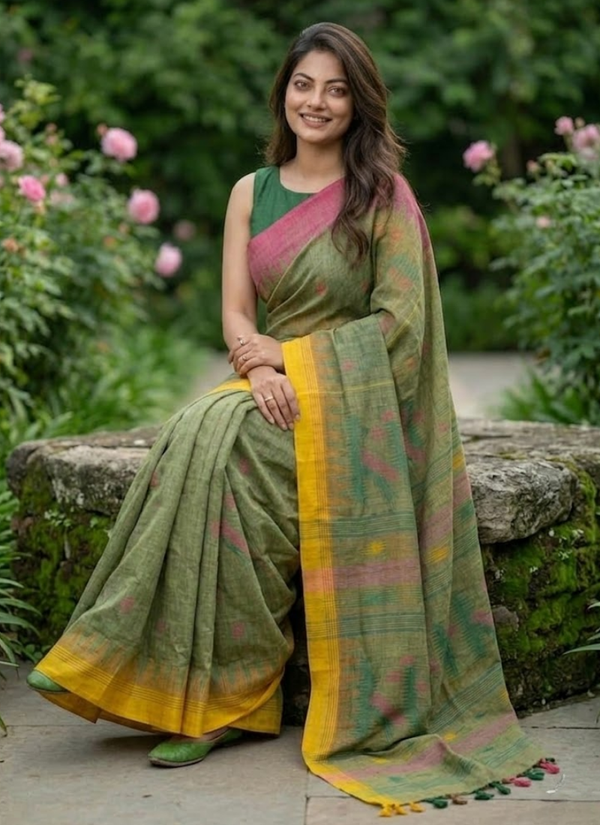 Pure Handloom Monipuri Saree