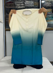 Rayon Printed Kurta with Cotton Pyjama 2