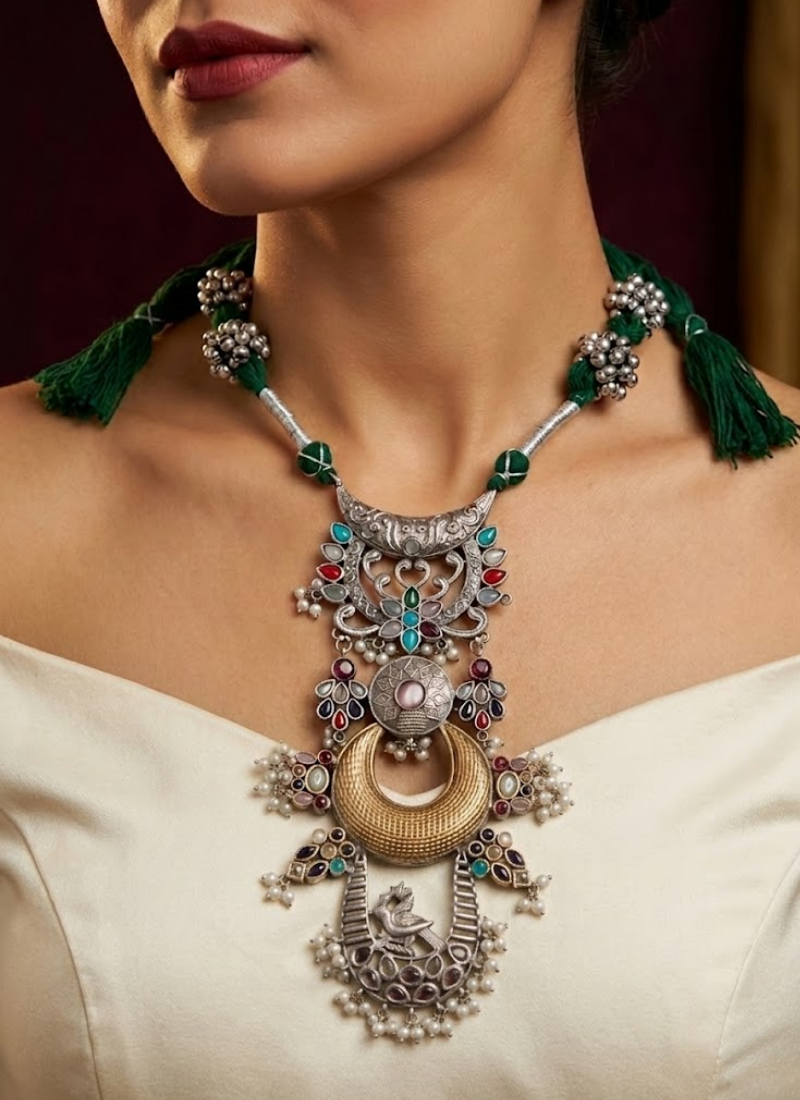 Dattatreya Golden Necklace, western jewlery Australia