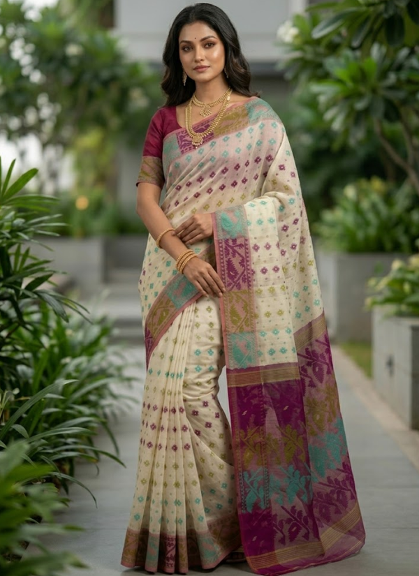 Jamdani Saree