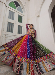 Georgette Lehenga Set – Vintage & Gamthi Embroidery 2