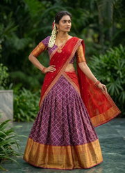 South‑Style Kanjivaram Silk Lehenga 2
