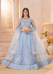 Butterfly Net Bridal Lehenga Choli with Sequins & Codding Embroidery + Dupatta 2