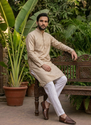 Jacquard Printed Kurta Pajama for Men 11