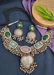Lavana Silver Necklace Set 3