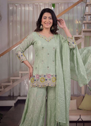 Designer Party Wear Gown Set 2