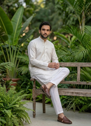 Jacquard Printed Kurta Pajama for Men 15