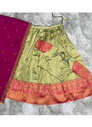 South‑Style Kanjivaram Silk Lehenga 4