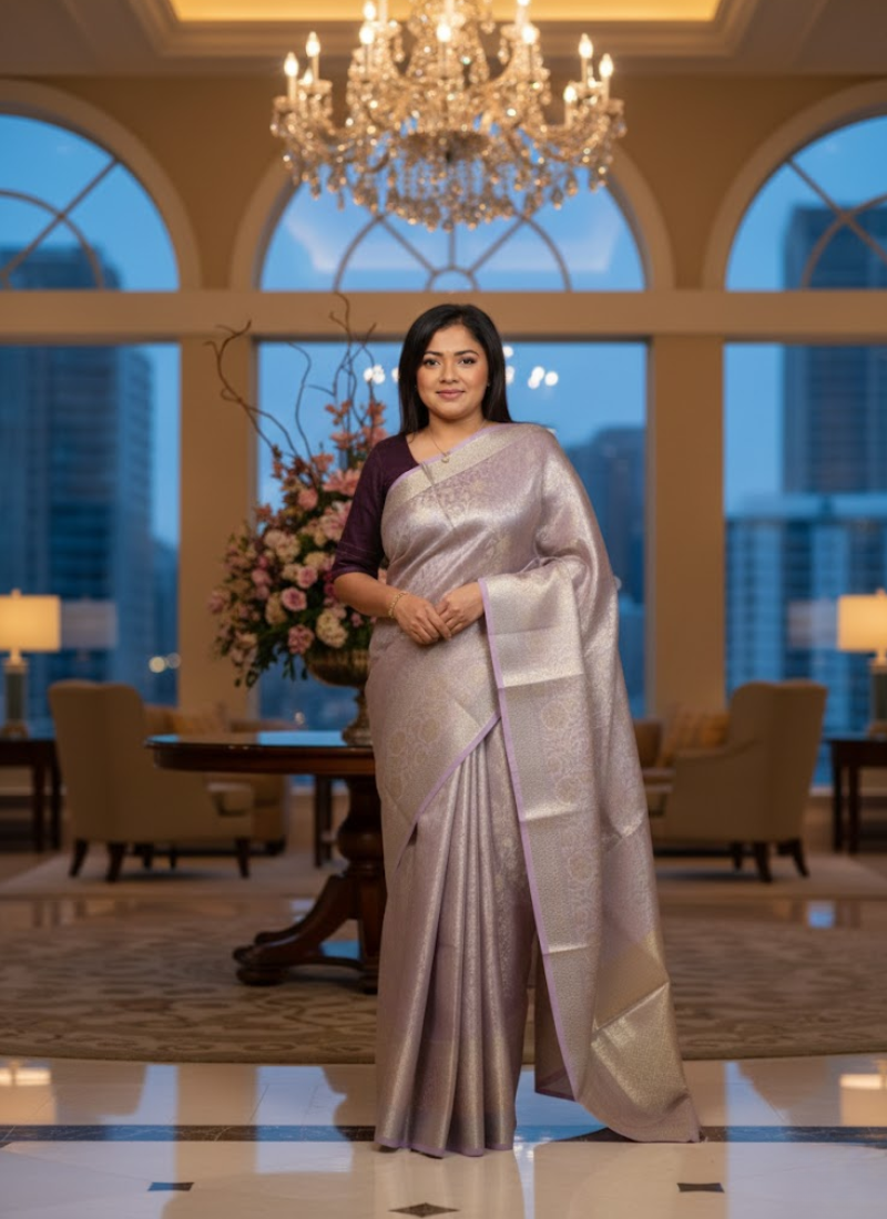 Banarasi Tissue Saree – Elegant Handwoven Tradition
