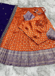 South‑Style Kanjivaram Silk Lehenga 5
