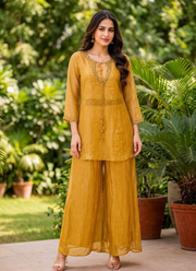Indian Tissue Co-ord Set | Jewellery Work Designer Outfit Australia 3