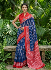 Pure Cotton Mulmul Saree with Blouse 1