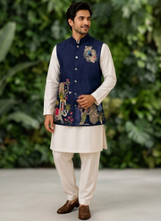 Men’s Malai Satin Koti Set 2