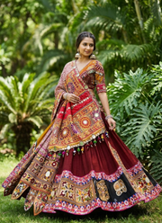 Butter Silk Lehenga Set 4