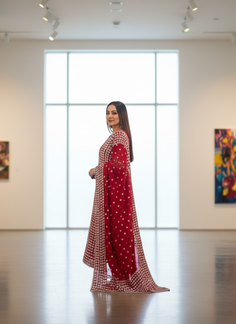 Gota Patti Pakistani Salwar Kameez for Women – Chiffon Grace