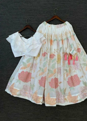 Kids Georgette Lehenga Set 5