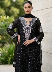 Mul Chanderi Chikankari Suit Set 38