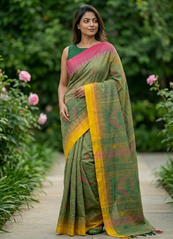 Pure Handloom Monipuri Saree