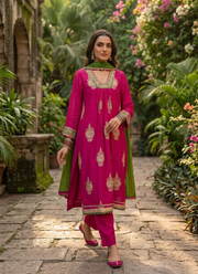 Benaras Mul Chanderi Kurta Set 6