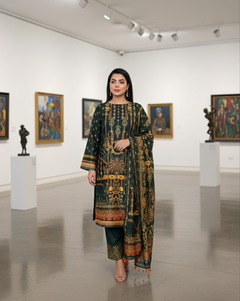 Light Purple Chinon Silk Salwar Suit – Pearl & Pipe Work