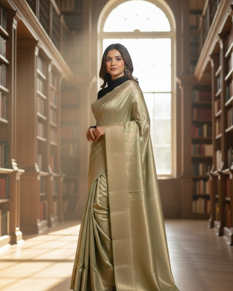 Banarasi Tissue Saree – Handwoven Elegance Tradition