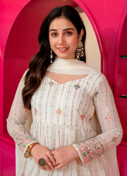 Designer Faux Blooming Anarkali Suit 5