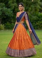 South‑Style Kanjivaram Silk Lehenga 2