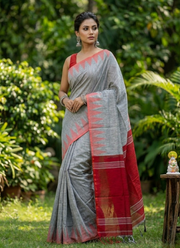 Temple Handloom Cotton Silk Saree 2
