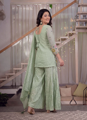 Designer Party Wear Gown Set 4