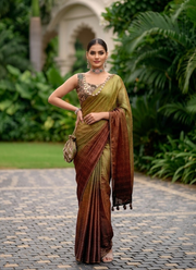 Silk Saree with Matching Blouse, indian Designer Saree & Traditional Fashion Australia 4