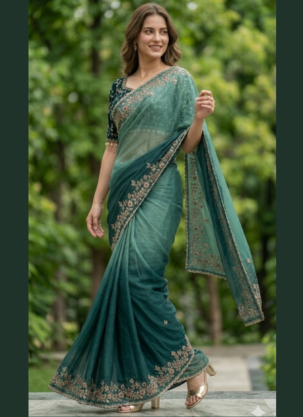Soft Frendy Chiffon Saree