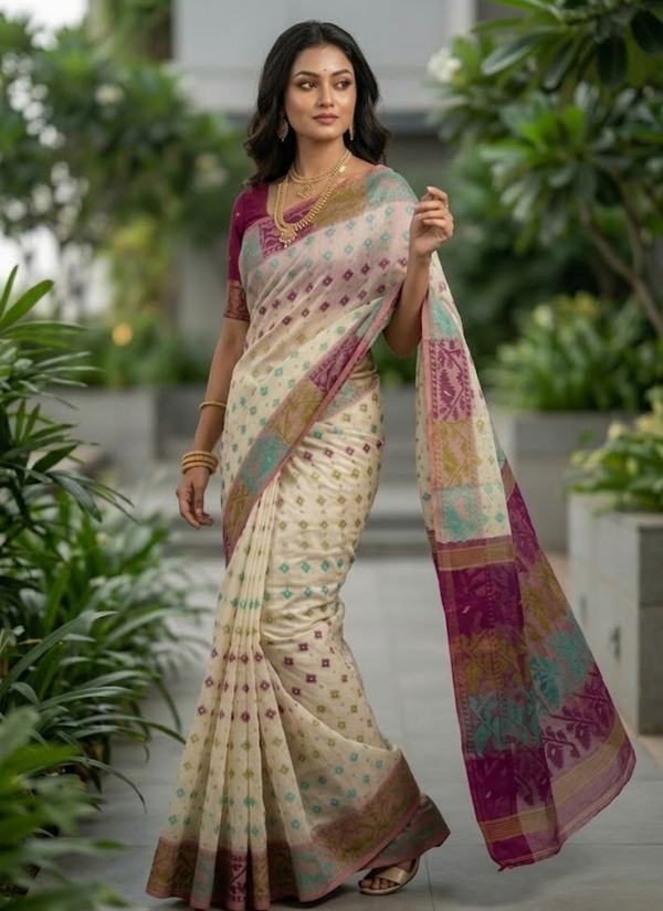 Jamdani Saree