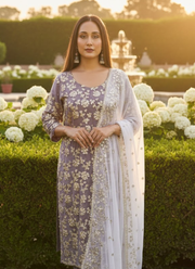 Pakistani Chiffon Gota Patti Suit – Graceful Wear for Women 7