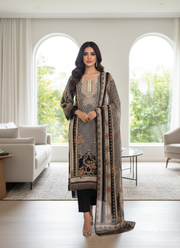 Georgette Salwar Suit – Elegant Straight Cut 1
