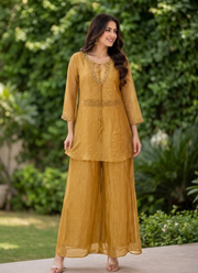 Indian Tissue Co-ord Set | Jewellery Work Designer Outfit Australia 8