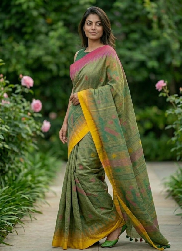 Pure Handloom Monipuri Saree