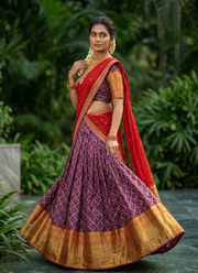 South‑Style Kanjivaram Silk Lehenga 5