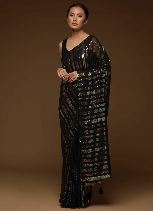 Saree – embroidery close-up