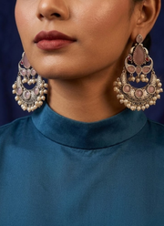 Shreeja Silver Earrings 4