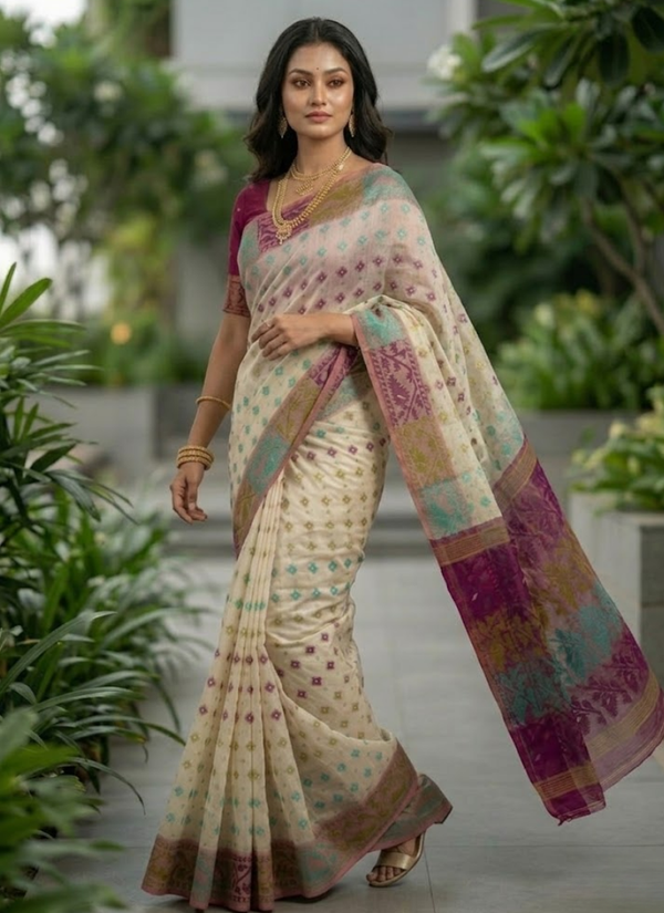 Jamdani Saree
