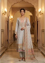 Pure Kani Silk Salwar Suit – Handwoven Rich Work | Artisan Indian Ethnic Fashion 6