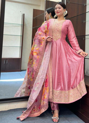 Elegant 50” Anarkali Suit with Classic Silhouette 2