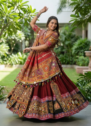 Butter Silk Lehenga Set 6