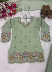 Designer Party Wear Gown Set 5