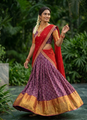 South‑Style Kanjivaram Silk Lehenga 6