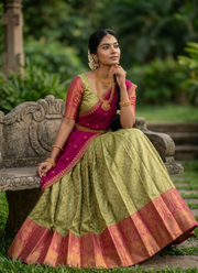 South‑Style Kanjivaram Silk Lehenga 2