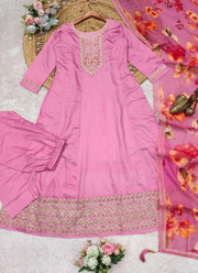 Elegant 50” Anarkali Suit with Classic Silhouette 8